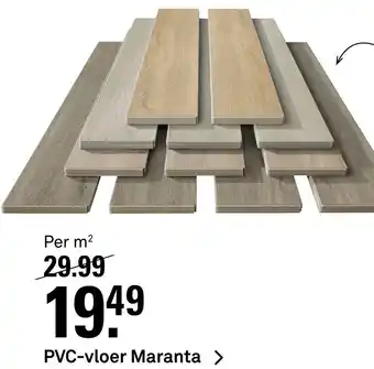 Karwei PVC-vloer Maranta aanbieding