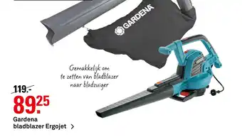 Karwei Gardena bladblazer Ergojet aanbieding