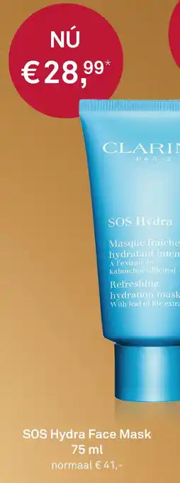 Mooi parfumerie SOS Hydra Face Mask 75 ml aanbieding