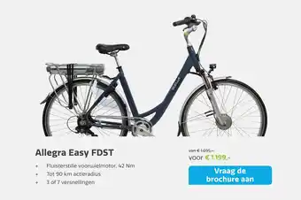 Stella fietsen Allegra Easy FDST aanbieding