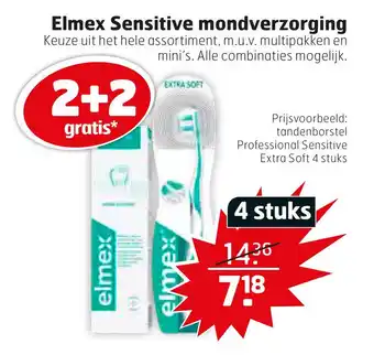 Trekpleister Elmex Sensitive mondverzorging aanbieding