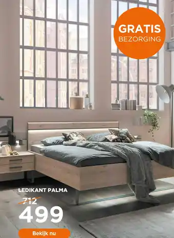 TotaalBED LEDIKANT PALMA aanbieding