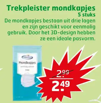 Trekpleister Trekpleister mondkapjes aanbieding