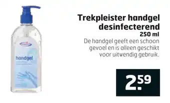 Trekpleister Trekpleister handgel desinfecterend 250 ml aanbieding