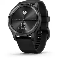 Amazon Garmin vivomove Trend - Smartwatch dames - 40mm- Zwart aanbieding