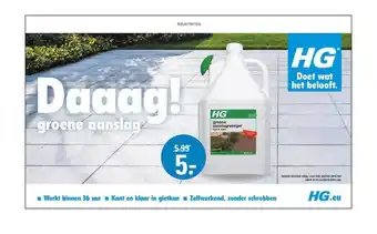 Karwei HG Groene Aanslagreiniger aanbieding