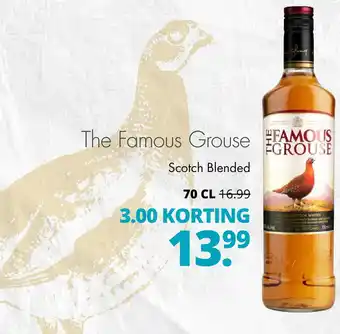 Mitra The Famous Grouse aanbieding