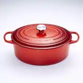Bol.com Le Creuset Ovale braad-/ stoofpan 89L - 35cm Kersenrood aanbieding
