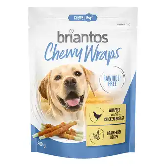 Zooplus Briantos Chewy Wraps voor Honden - Mixed Pack Eend + Kip (2 x 200g) aanbieding