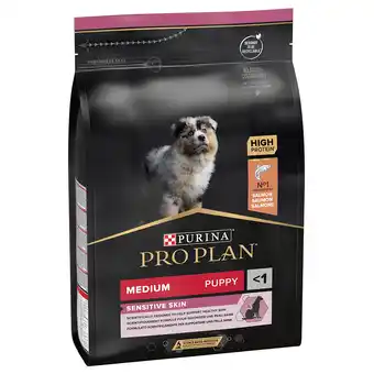 Zooplus 3kg Medium Puppy Sensitive Skin Purina Pro Plan Hondenvoer aanbieding