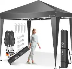 Amazon KESSER tuinhuisje 3x3m | waterdicht | inclusief tas | pop-up kliksysteem | UV-bescherming 50+ | opvouwbaar tuinhuisje | party aanbieding