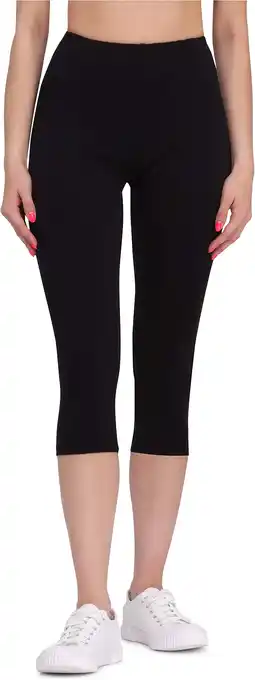 Amazon Bellivalini Dames 3/4 Legging van Viscose BLV50-148 aanbieding