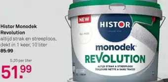 Karwei Histor Monodek Revolution 10liter aanbieding