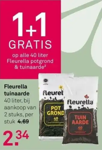 Karwei Fleurella tuinaarde 40L aanbieding