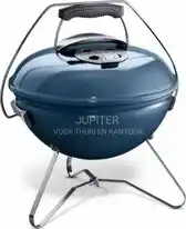 Amazon Weber Smokey Joe Premium Houtskoolbarbecue, 37 Centimeter | Draagbare Barbecue met Tuck-N-Carry Deksel| Uitklapbare Outdoor B aanbieding