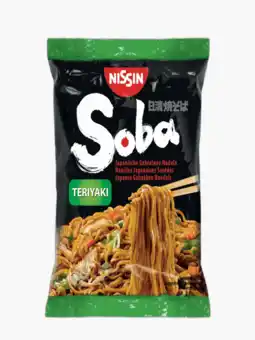 Flink Nissin Soba Teriyaki Noodles aanbieding