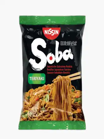 Flink Nissin Soba Teriyaki Noodles aanbieding