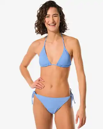 HEMA HEMA Dames Bikinibroekje Strik Lichtblauw (lichtblauw) aanbieding