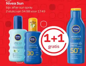 Spar Nivea sun aanbieding