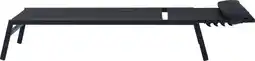 Intratuin Intratuin ligbed Lulu donker grijs 199 x 61 x 33 cm aanbieding