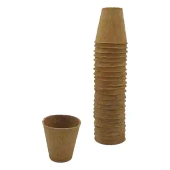 Welkoop Nature - Turfpotjes - 24 Stuks - 6x6x6 cm aanbieding