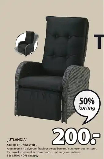 Jysk STORD LOUNGESTOEL aanbieding