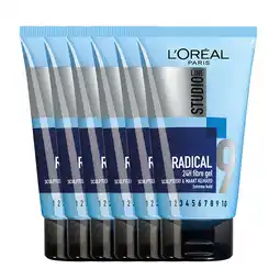 Wehkamp L'Oréal Paris Studio Line haargel - 6 x 150 ml - voordeelverpakking aanbieding