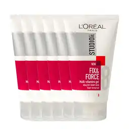 Wehkamp L'Oréal Paris Studio Line haargel - 6 x 150 ml - voordeelverpakking aanbieding