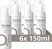 Bol.com Neutral 0% Lotion - Face Wash - bevat 0% parfum en 0% kleurstof - 6 x 150 ml aanbieding