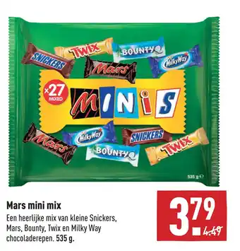 ALDI Mars mini mix aanbieding