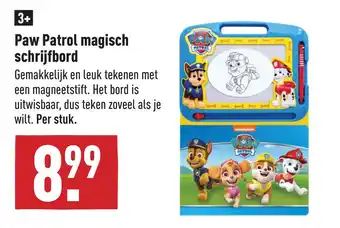 ALDI Paw Patrol magisch schrijfbord aanbieding