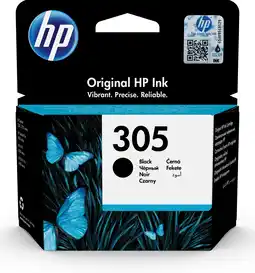 Amazon HP 305 Inktcartridge Zwart, Standaard Capaciteit (3YM61AE) origineel van HP aanbieding