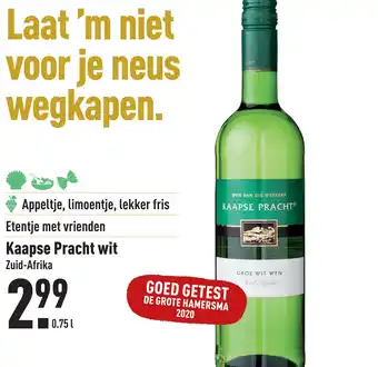 ALDI Kaapse Pracht wit aanbieding