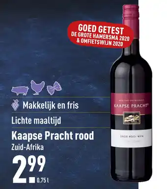 ALDI Kaapse Pracht rood aanbieding