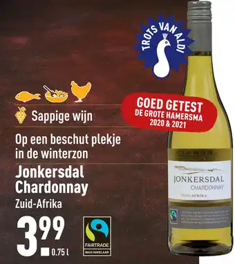 ALDI Jonkersdal Chardonnay aanbieding