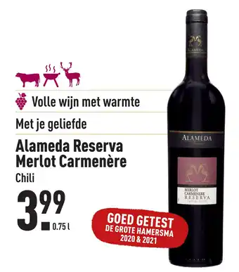 ALDI Alameda Reserva Merlot Carmenère Chili aanbieding