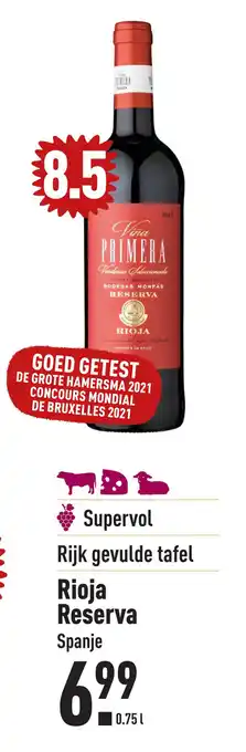 ALDI Rioja Reserva Spanje aanbieding