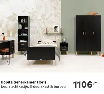 Baby & Tiener Bopita tienerkamer Floris aanbieding