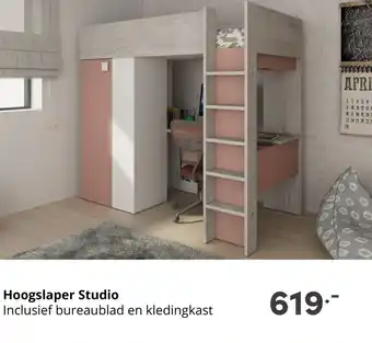 Baby & Tiener Hoogslaper Studio aanbieding