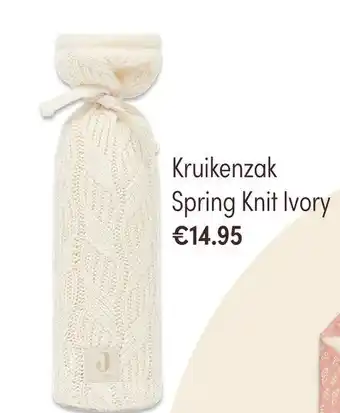 Baby & Tiener Kruikenzak Spring Knit Ivory aanbieding