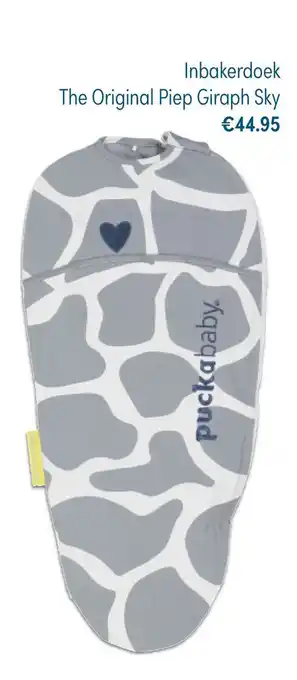 Baby & Tiener Inbakerdoek The Original Piep Giraph Sky aanbieding