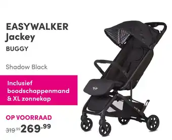 Baby & Tiener Easywalker Jackey Buggy Shadow Black aanbieding