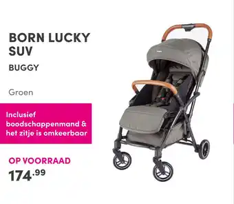 Baby & Tiener Born Lucky Suv Buggy Groen aanbieding