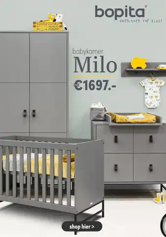 Baby & Tiener babykamer Milo aanbieding