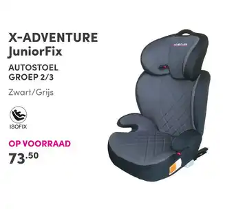 Baby & Tiener X-Adventure Juniorfix Autostoel Groep 2/3 aanbieding