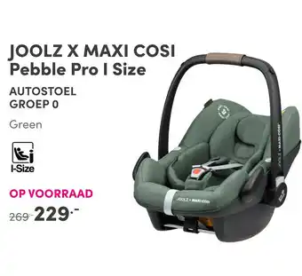 Baby & Tiener Joolz X Maxi Cosi Pebble Pro I Size Autostoel Groep O aanbieding