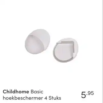 Baby & Tiener Childhome Basic hoekbeschermer 4 Stuks aanbieding