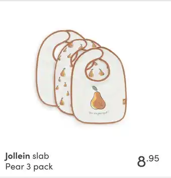 Baby & Tiener Jollein slab Pear 3 pack aanbieding