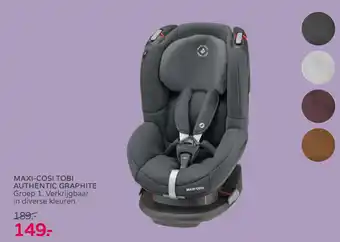 Prenatal Maxi-cosi tobi authentic graphite aanbieding