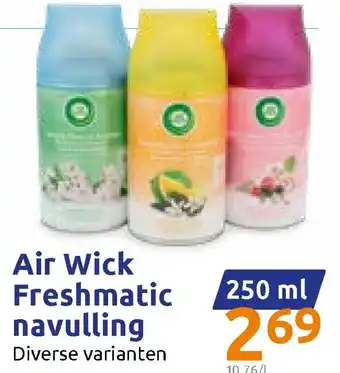 Action Airwick FreshMatic navulling 250ml aanbieding